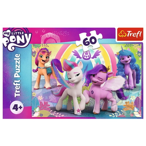 Urocze Kucyki Pony 60 el. Trefl 17369